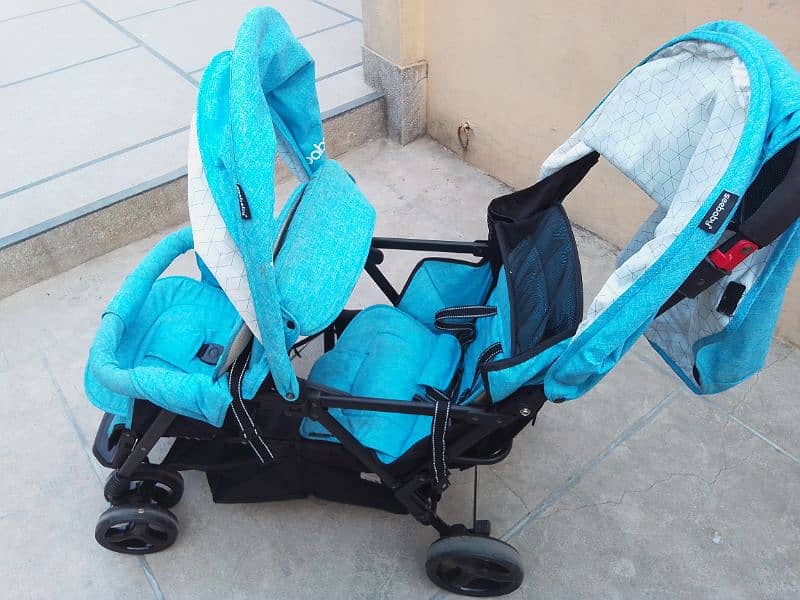 twin stroller and pram. 03271449430 use this number 4