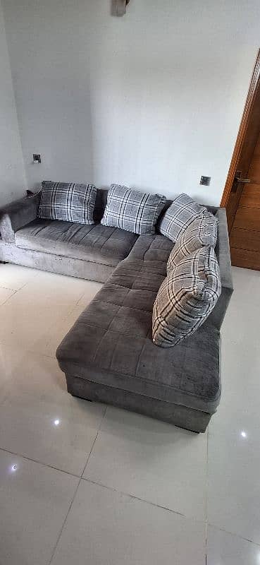 L shaped 5 seater sofa 2