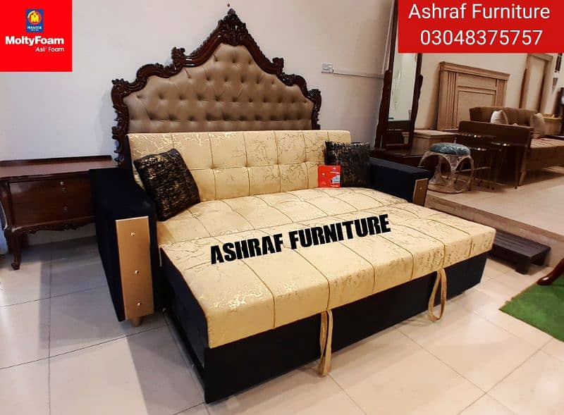 Sofa cum bed/Double cumbed/Sofa/LShape/Combed/Dewan/Double bed/Bed set 6