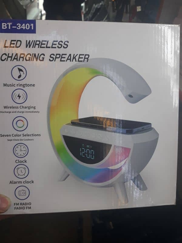 BT-3401 LED WIRELESS CHARGING SPEAKER 5