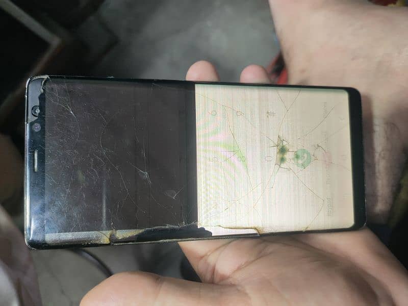 Samsung note8 lcd khrab ha Board 100% ok h. . . dual PTA Approved. 0