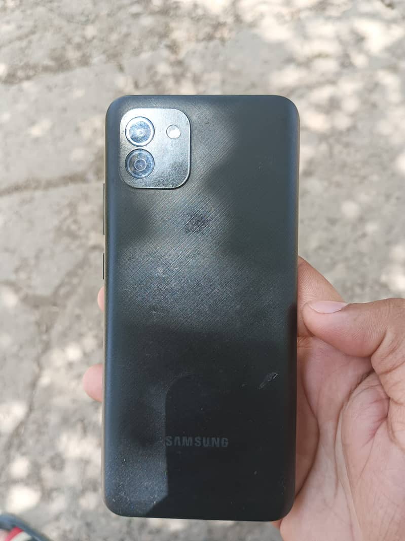 Samsung galaxy A03 with box 0