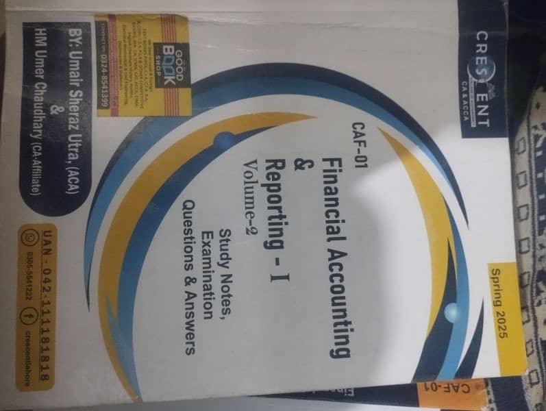 CA inter CAF books 1