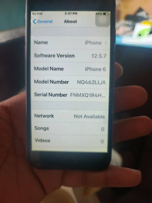 I phone 6 all ok non pta 32 gb he battery health 100 5