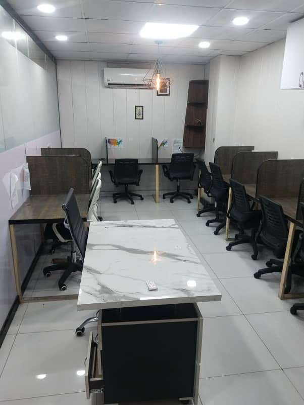 Fully independent furnished office for rent 1