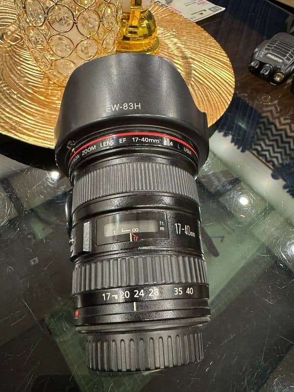 Canon Lens. 17-40mm ,  f4  L USM in good condition 0