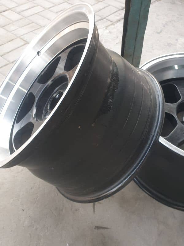 deep dish rim 100pcd 10jj 17inch 3