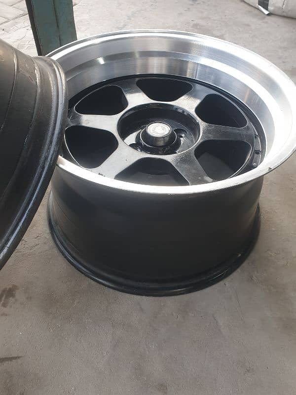 deep dish rim 100pcd 10jj 17inch 4