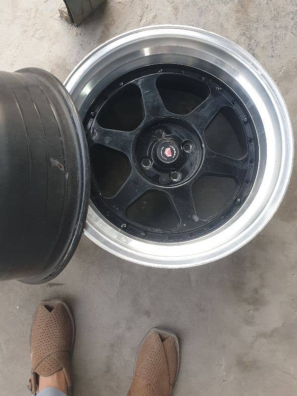 deep dish rim 100pcd 10jj 17inch 5