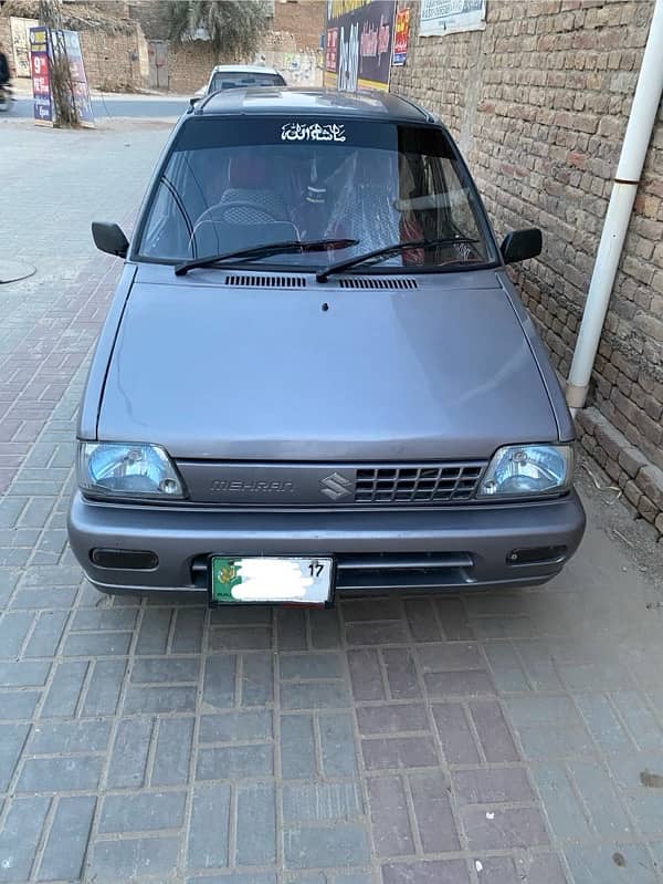 Suzuki Mehran VX CONVERTED VXR 2017 1