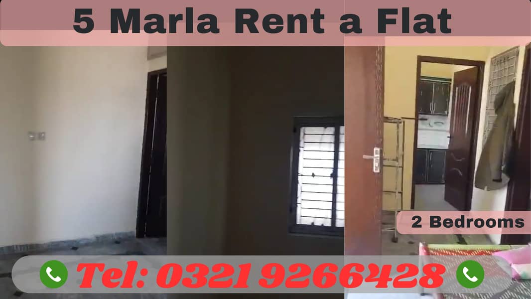 5 Marla Flat for Rent – 1st Floor with Separate Entrance in Jhelum 1