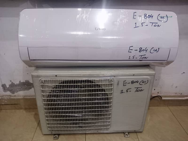 Enviro 1.5 ton dc inverter E804UC year warranty(0306=4462/443)classset 1
