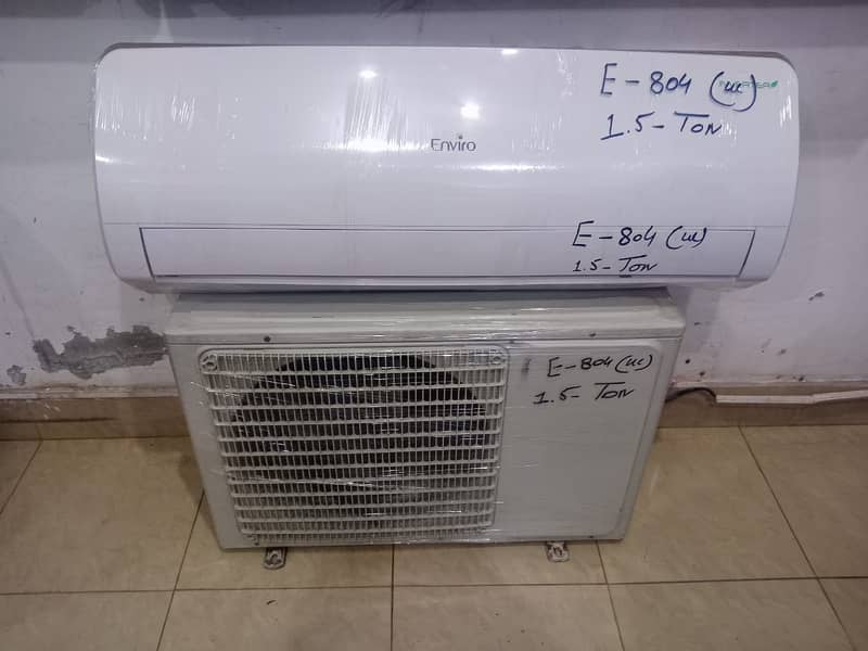 Enviro 1.5 ton dc inverter E804UC year warranty(0306=4462/443)classset 2