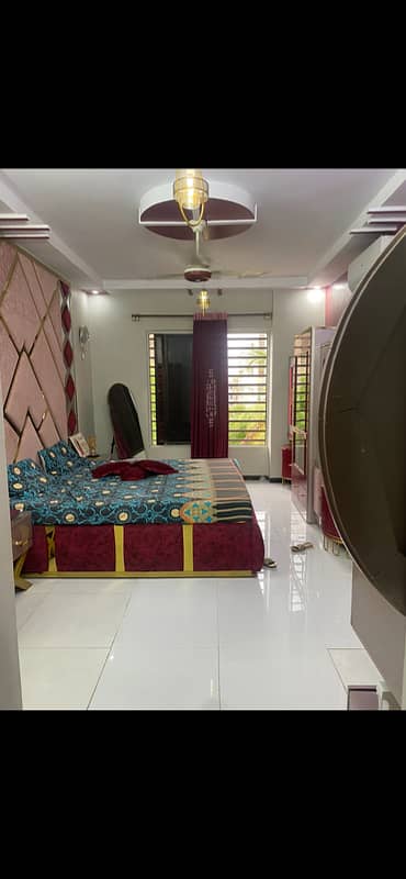 3 BED DD PORTION FOR SALE 2ND FLOOR ROAD FACING 2 BALCONIES KHATM E NABUWAT CHOWK OPPOSITE COUNTY GARDEN 3