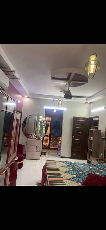 3 BED DD PORTION FOR SALE 2ND FLOOR ROAD FACING 2 BALCONIES KHATM E NABUWAT CHOWK OPPOSITE COUNTY GARDEN 9