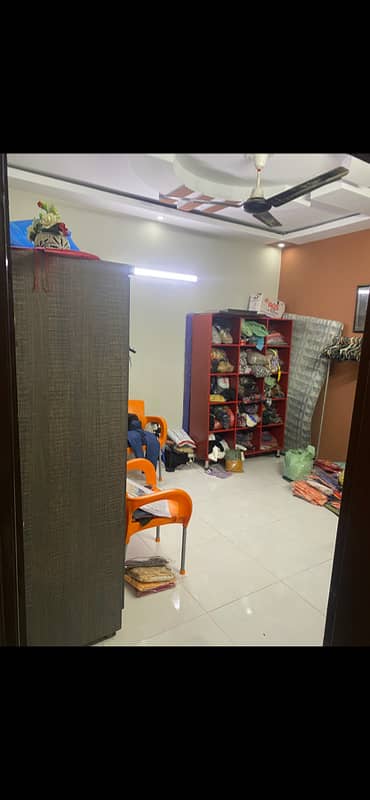 3 BED DD PORTION FOR SALE 2ND FLOOR ROAD FACING 2 BALCONIES KHATM E NABUWAT CHOWK OPPOSITE COUNTY GARDEN 11