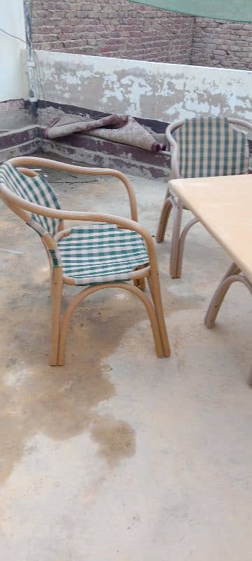 Chairs and dining table 0