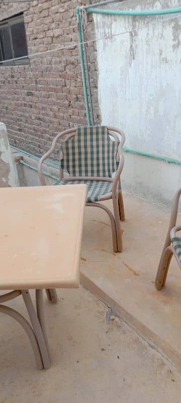 Chairs and dining table 1