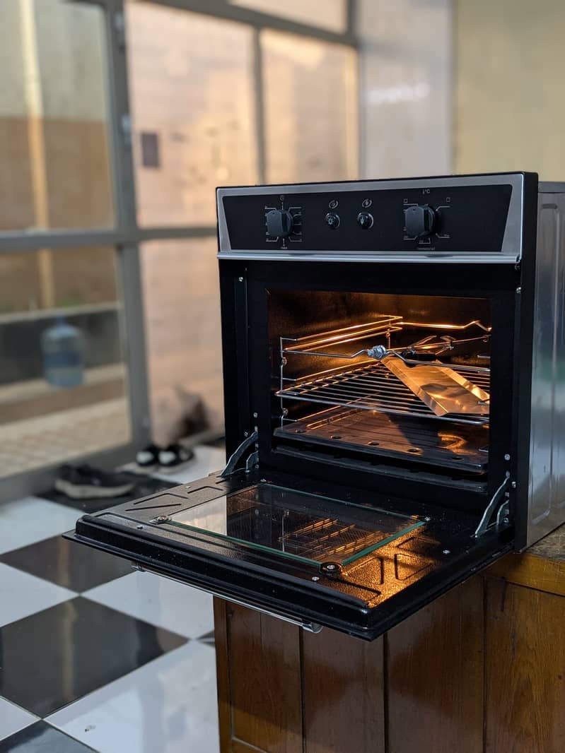TOKYO Gas Built-in Oven Black, Mercury & Silver-Black - Brand Warranty 6