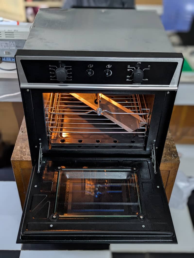 TOKYO Gas Built-in Oven Black, Mercury & Silver-Black - Brand Warranty 4