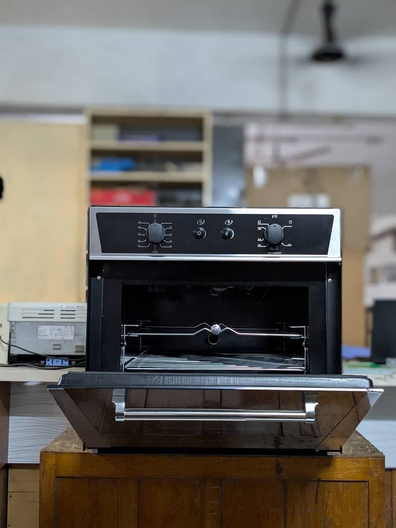 TOKYO Gas Built-in Oven Black, Mercury & Silver-Black - Brand Warranty 5