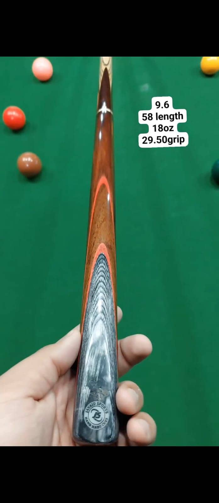 3piece snooker cue (JS) 0