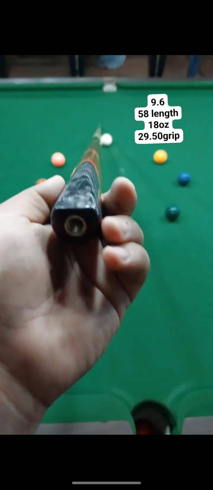 3piece snooker cue (JS) 1