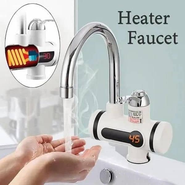 Portable Electric Hot Water Heater Faucet -Instant Heating Solution 2