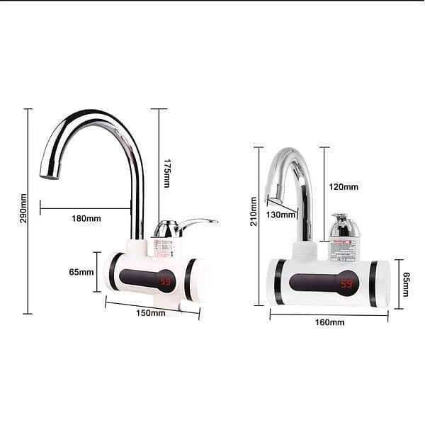 Portable Electric Hot Water Heater Faucet -Instant Heating Solution 3