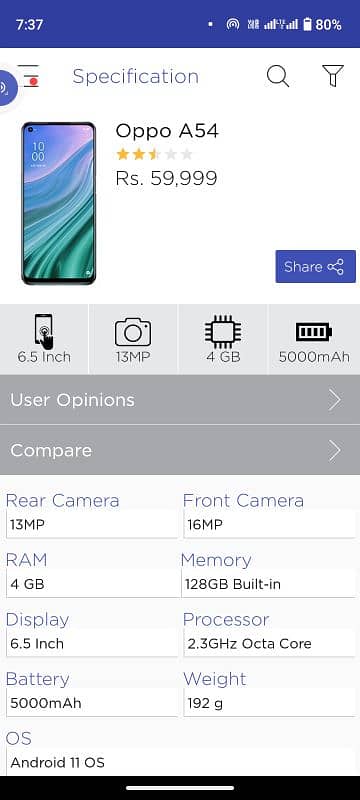Oppo A54 3