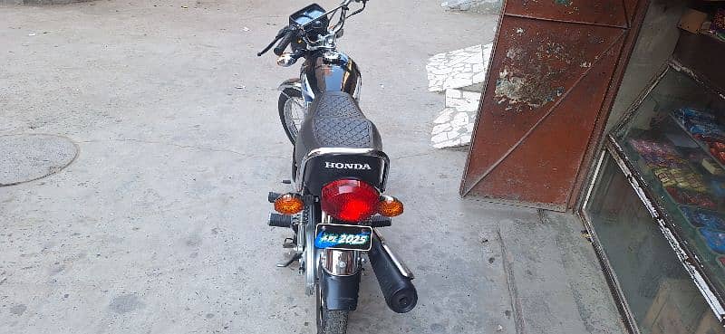 honda cg 125 2024/ 2025 modal unregister candotion like 0 meter 3