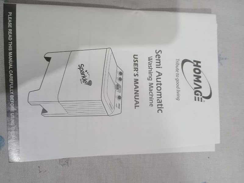 Homage Washing Machine 49112 for Sale 7