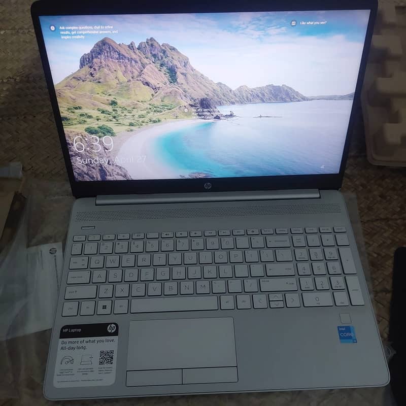 HP 15 i3 11th Gen Laptop | 8GB RAM | 256GB SSD | Fingerprint | Like Ne 1
