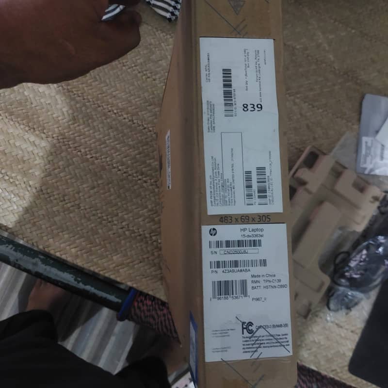 HP 15 i3 11th Gen Laptop | 8GB RAM | 256GB SSD | Fingerprint | Like Ne 7