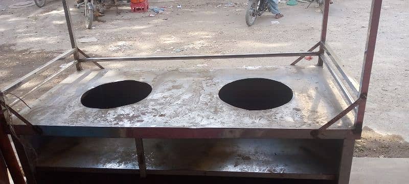 Beautiful Food Counter For Sale      2 stoke 3
