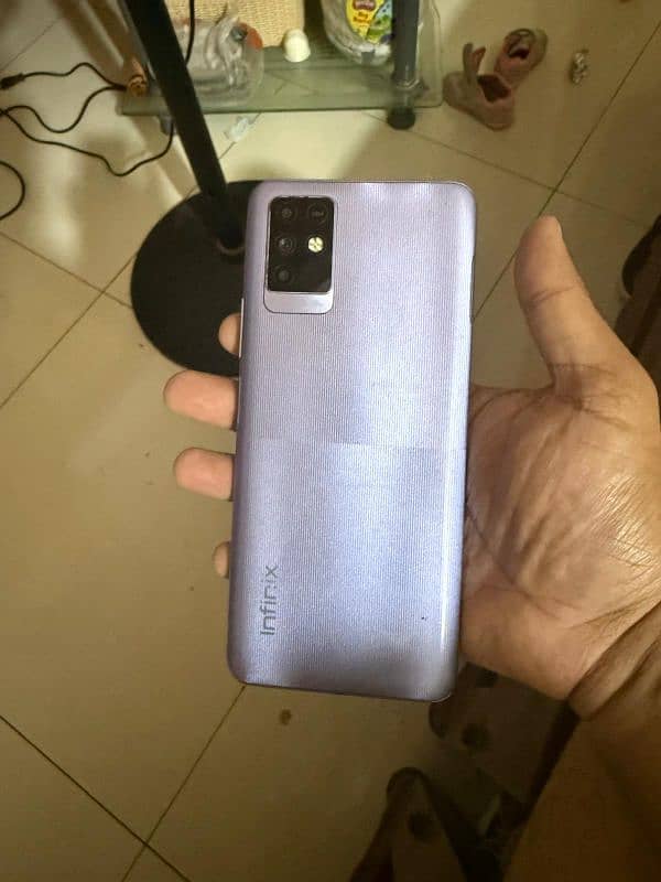Infinix note 10 purple 6gb 128gb 0