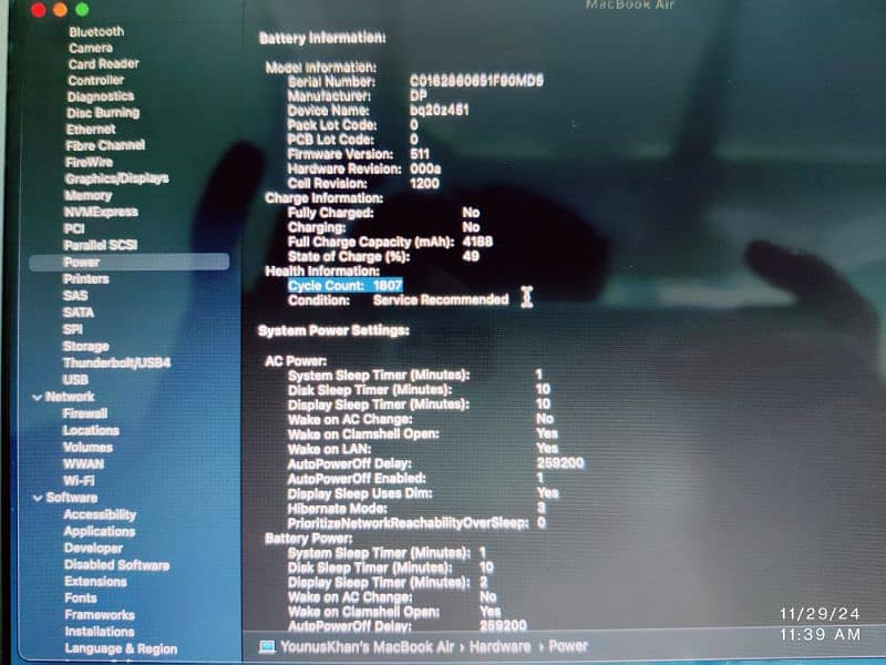 MACBOOK AIR EARLY 2015 10