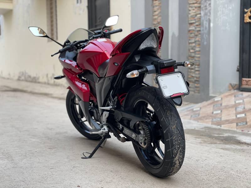 Suzuki Gixxer 150 Red & Black 4