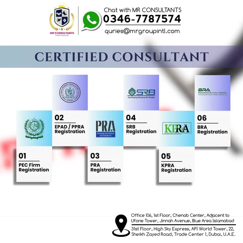Firm, Company Registration, AOP, Trust, NGO, PEC, SECP, IPO, Audit 18