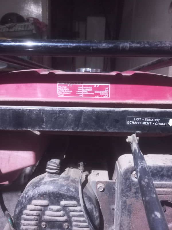 Honda EP6500CXS 5.5kVA 4