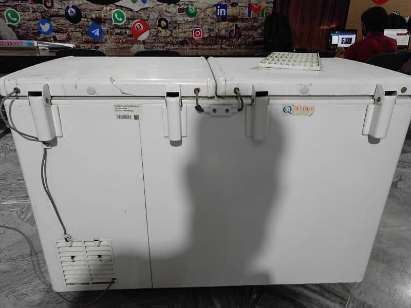 Pel Double Door Deep Freezer 6