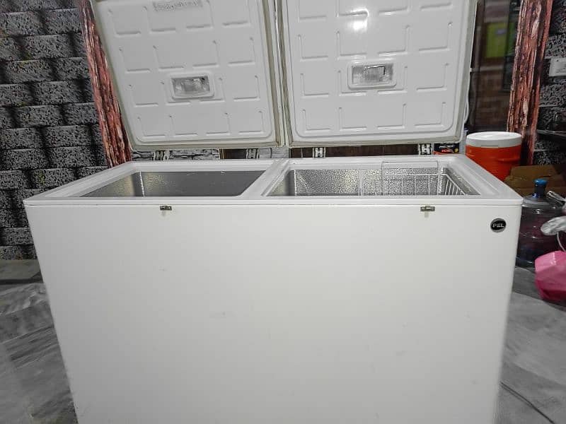 Pel Double Door Deep Freezer 13