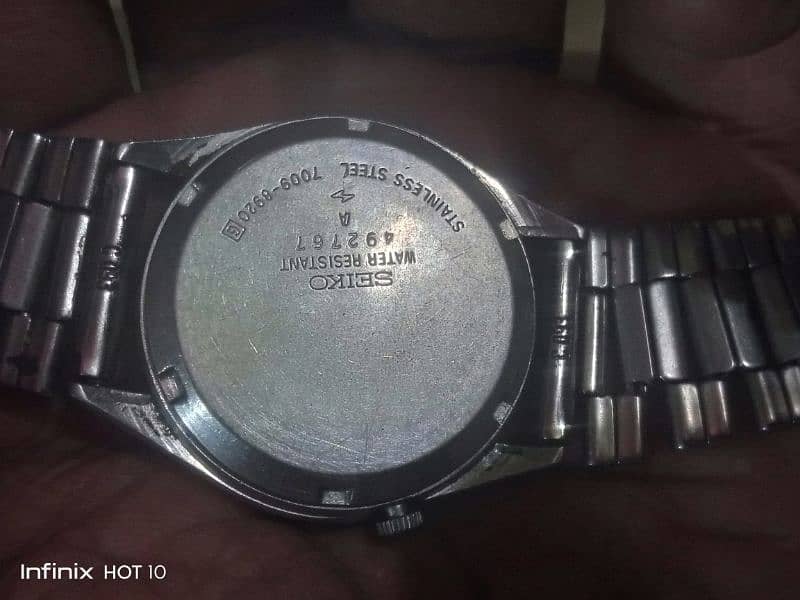 Seiko 5 automatic watch for men 7009 mach 6