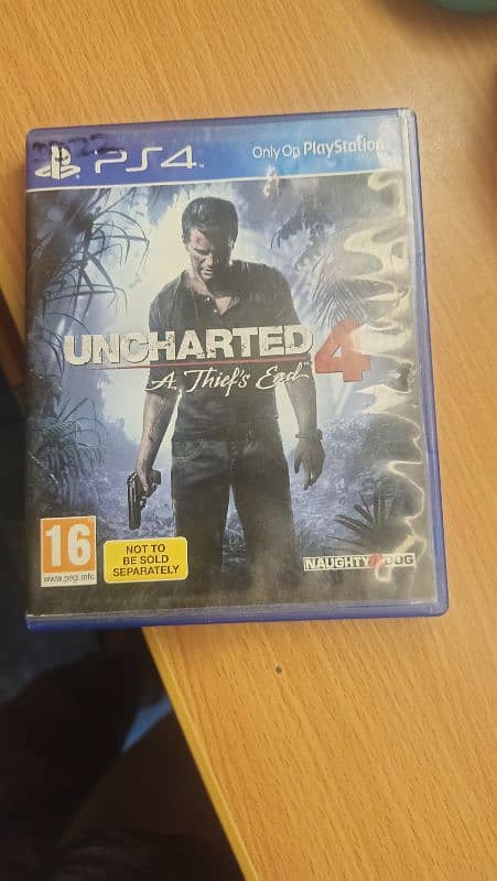 UNCHARTED 4 PS4 DISC 0