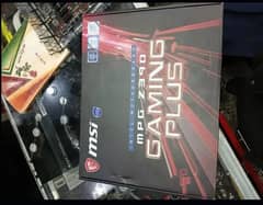 MSI Z390 Gaming Board full box i3 9th gen
