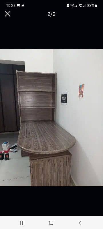 wooden study  table for sell 1