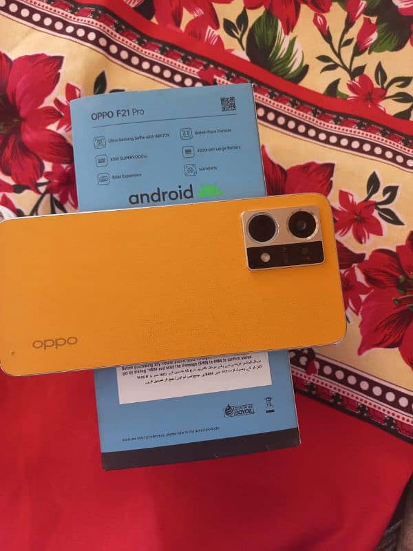 OPPO F21 pro PTA Approved 03298295983watsapp 0