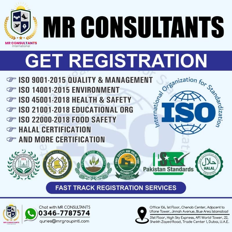 Company Registration, NTN, Tax Return, SECP Reg, NPO, NGO, PEC, Import 17