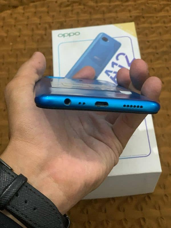 OPPO A12 3 & 32 NO OPEN NO REPAIR ORIGINAL BOX AND CABLE ALL OKAY 6
