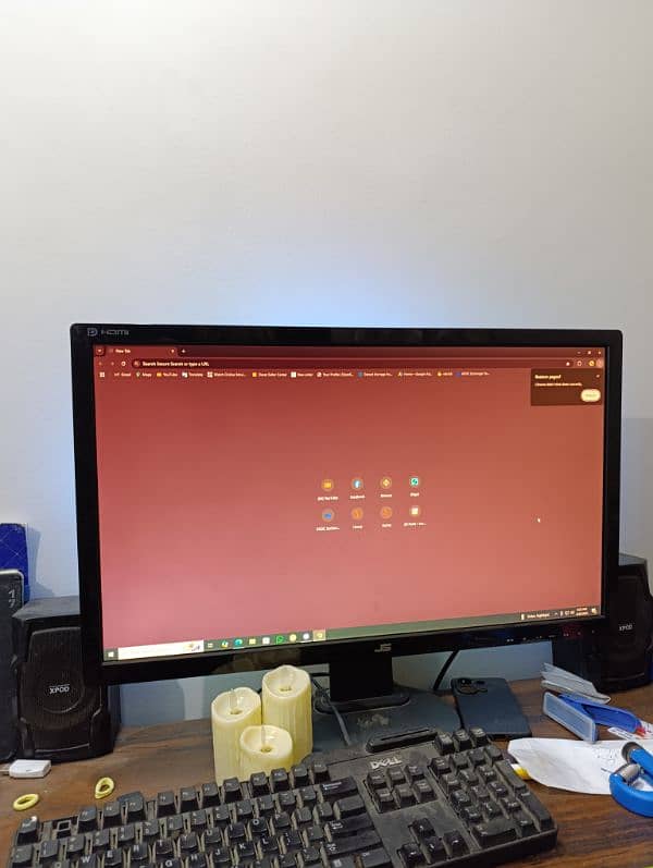 HP Z400 with 27'lcd 1